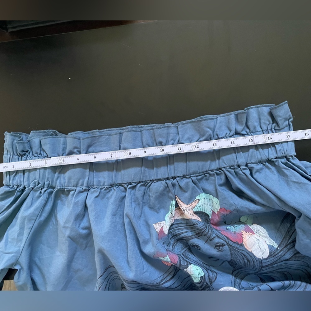 Disney Little Mermaid Off-The-Shoulder Top - Picture 9 of 10